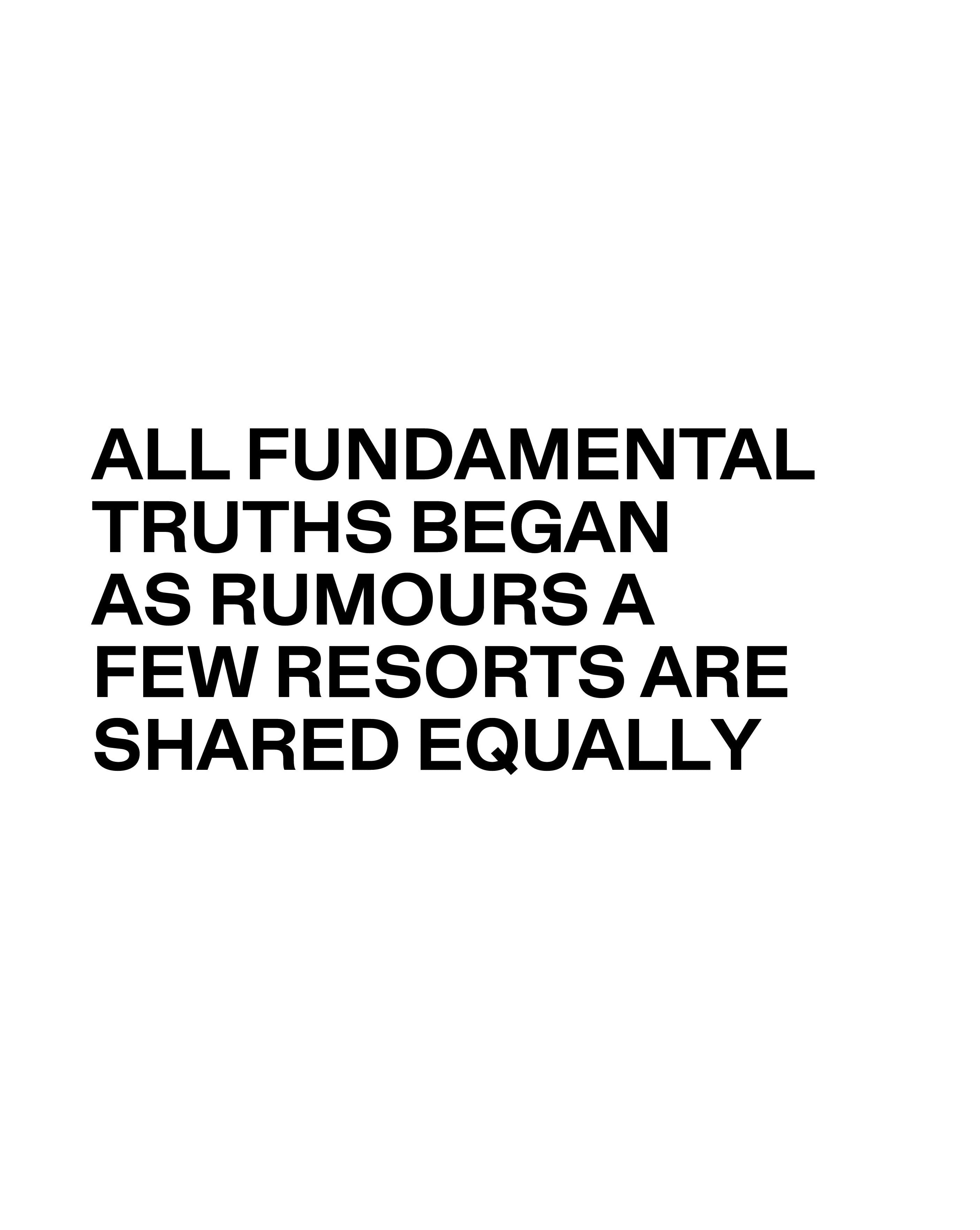 Text description with letter in black in white background