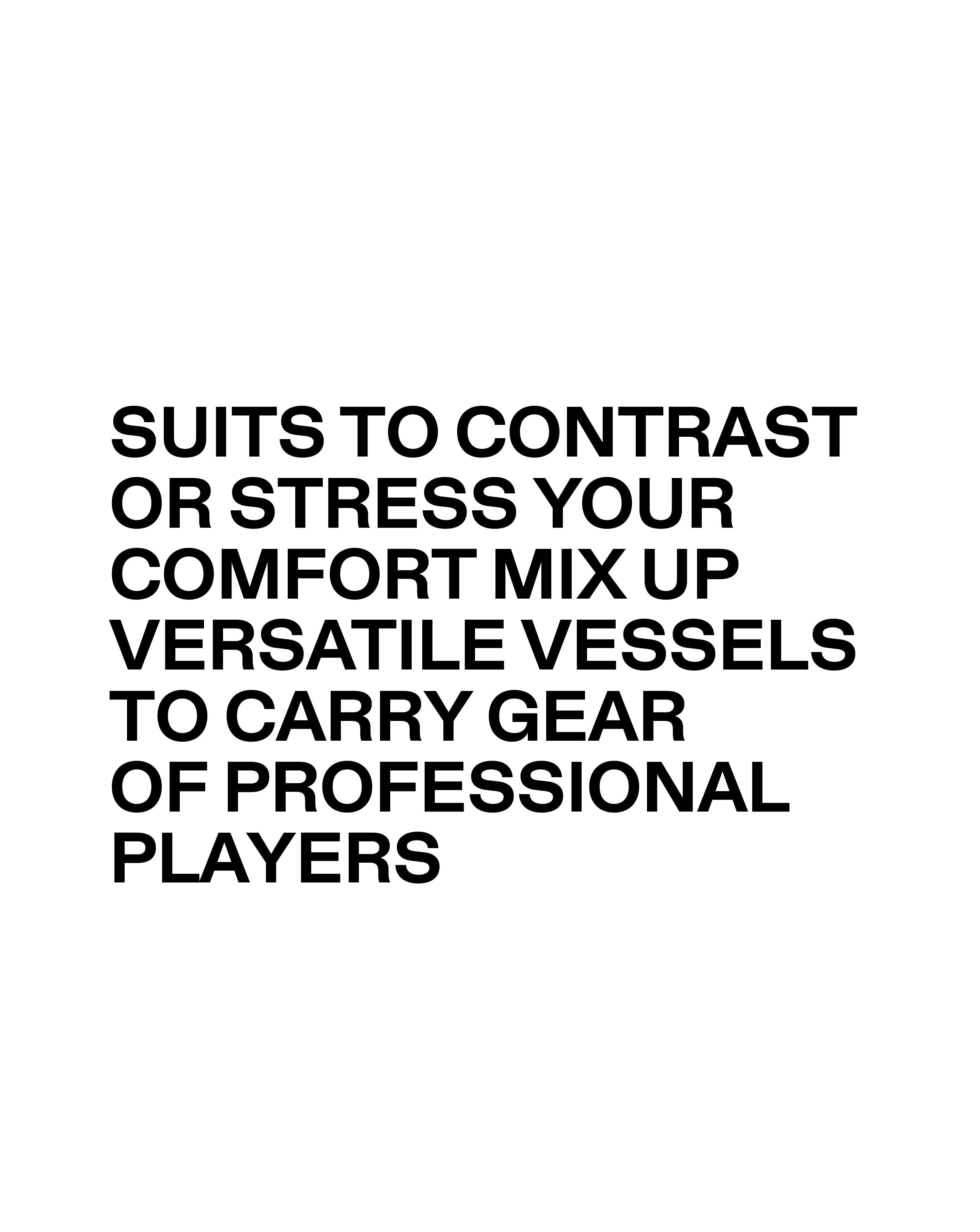 Text description with letter in black in white background