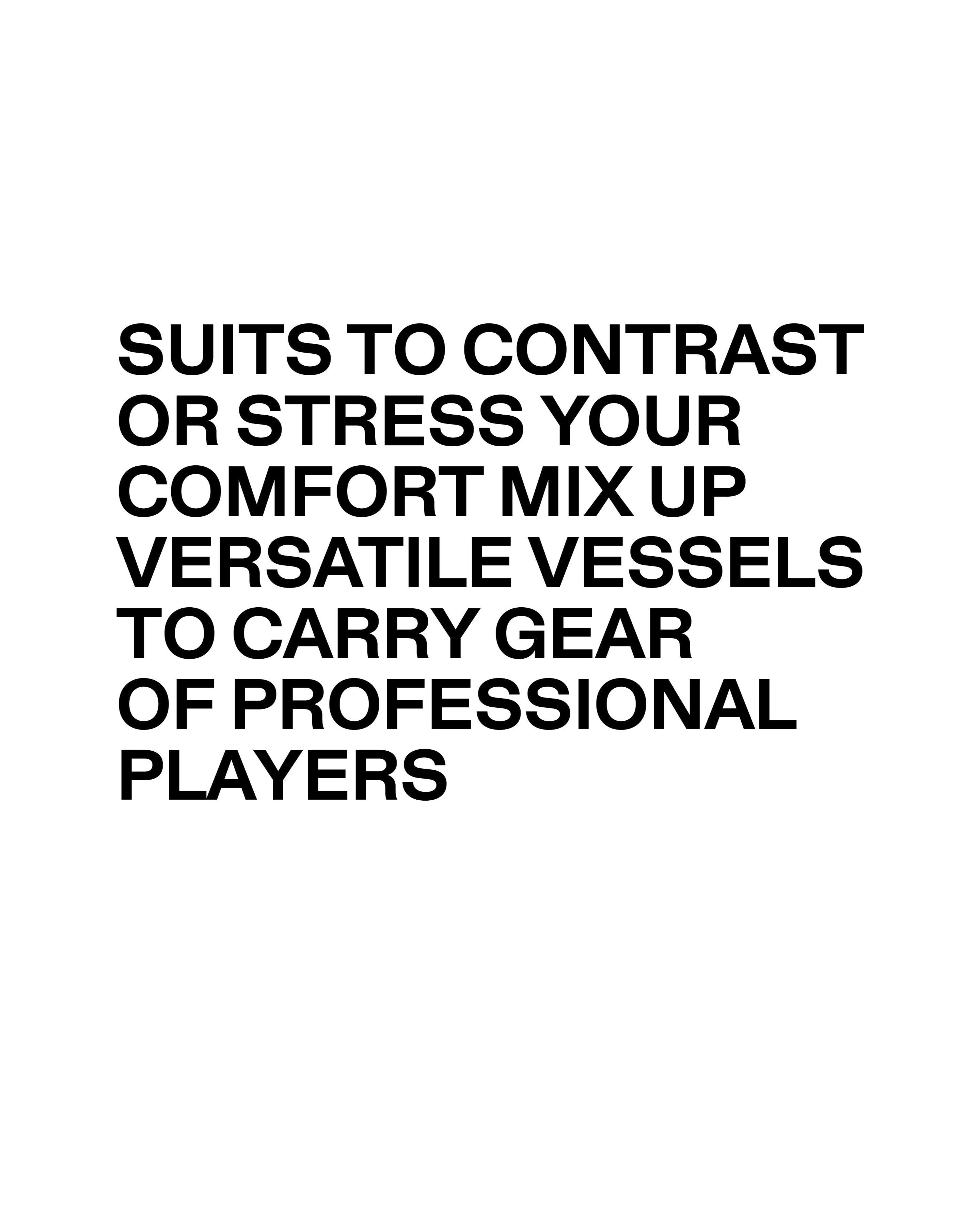 Text description with letter in black in white background