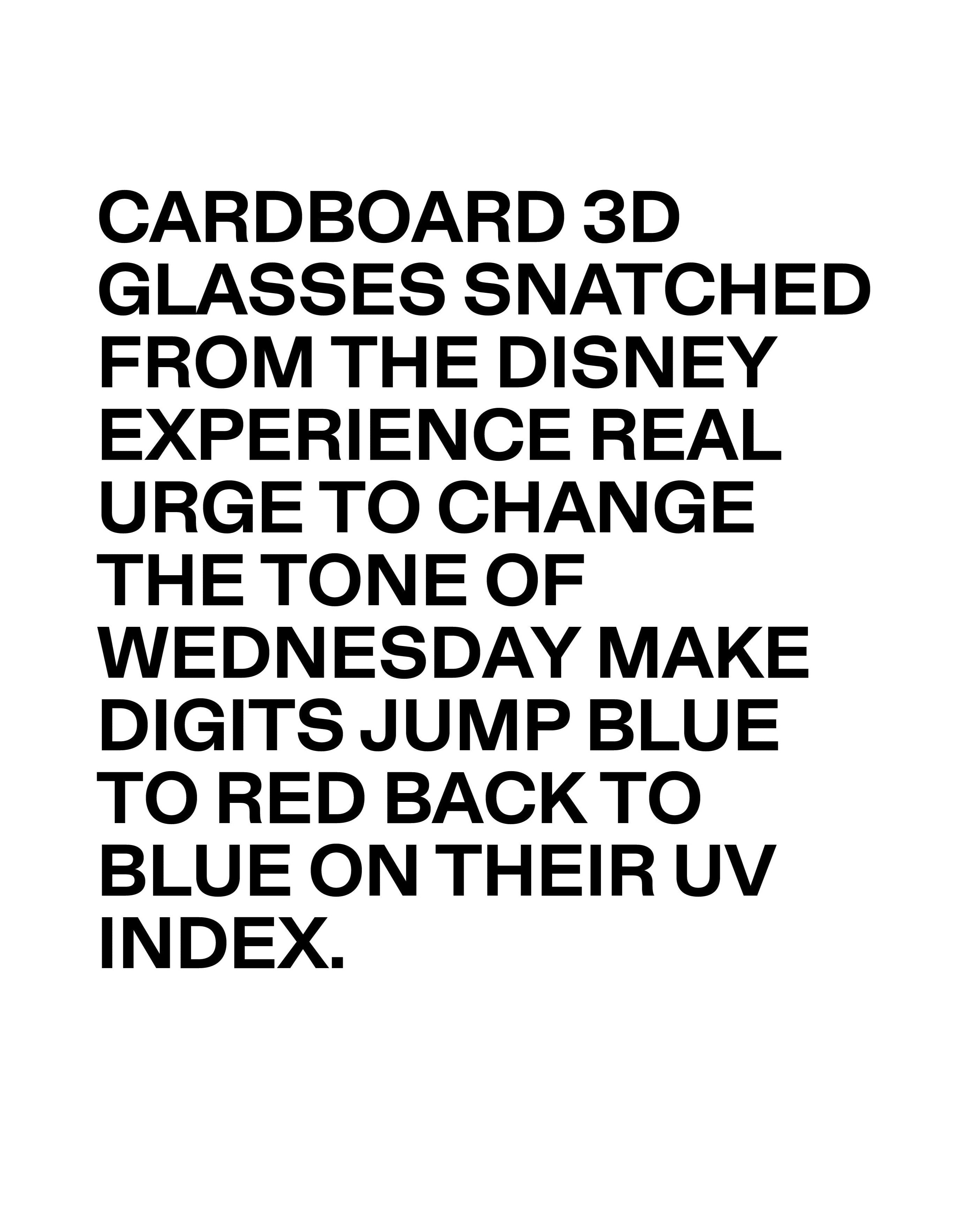 Text description with letter in black in white background