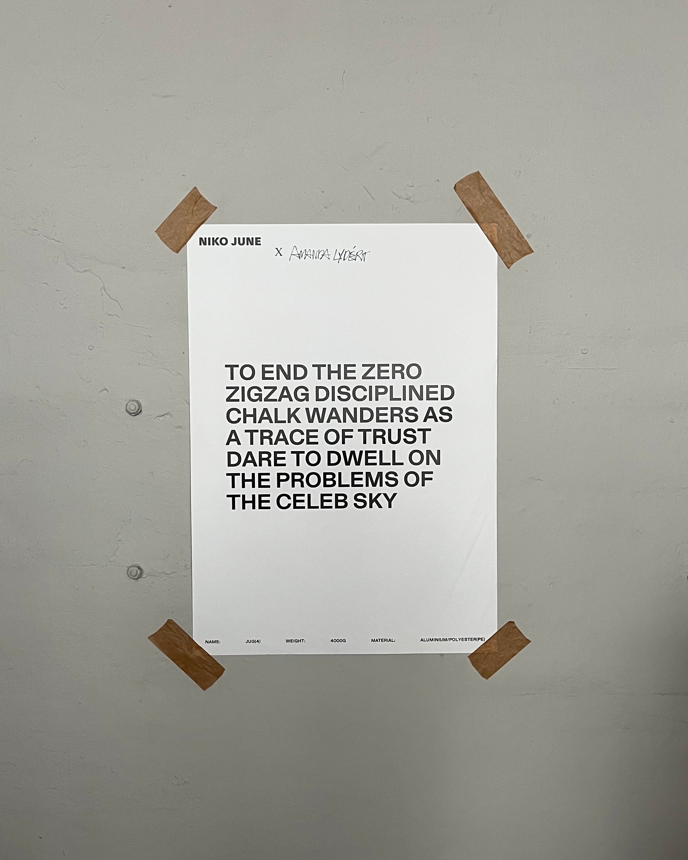 NIKO JUNE POSTER 50 x 70 CM