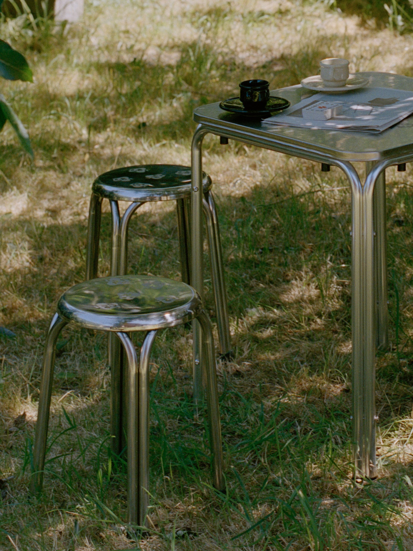 Kantine Saucer Set Black