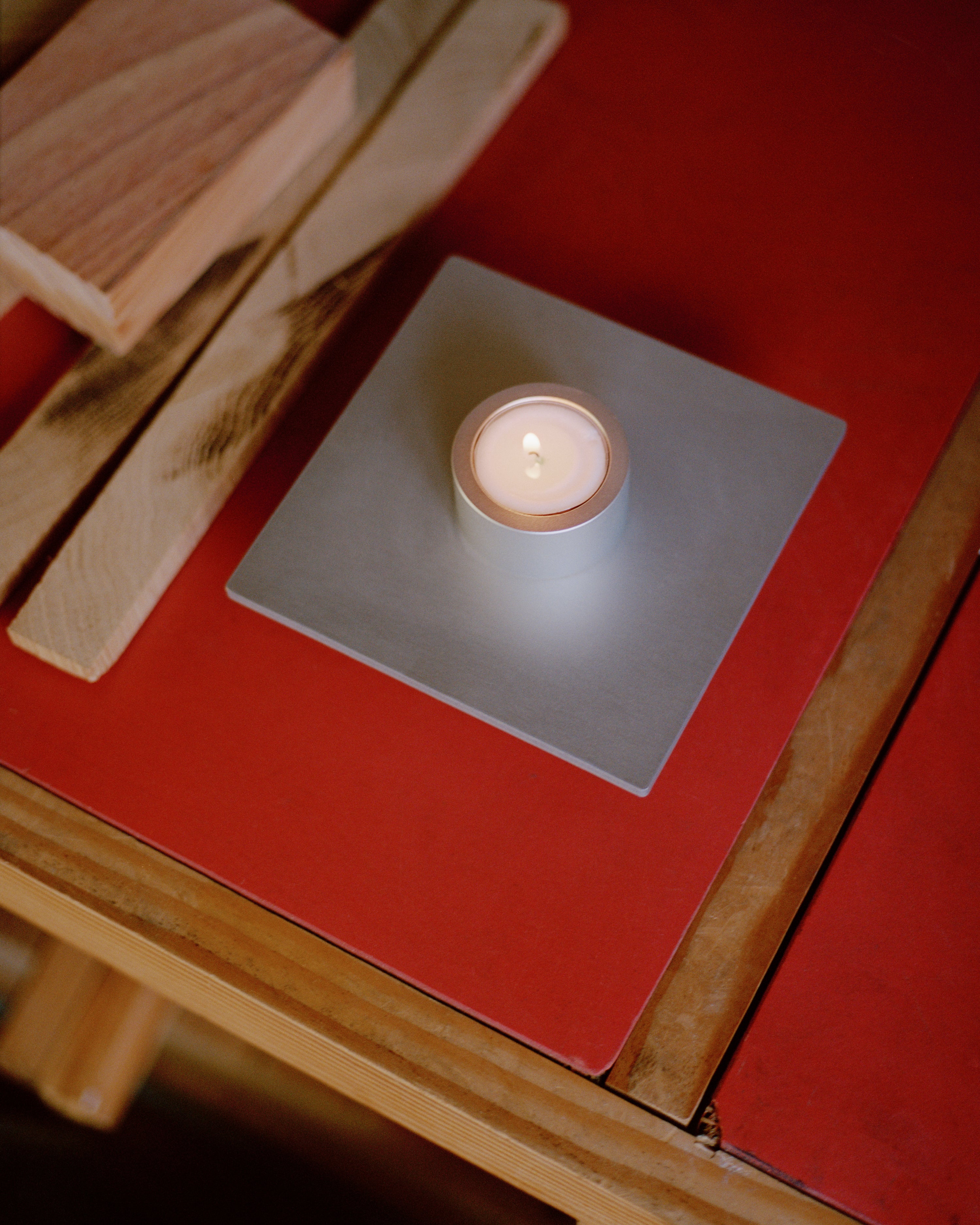 P-L 05 Candle Holder Silver