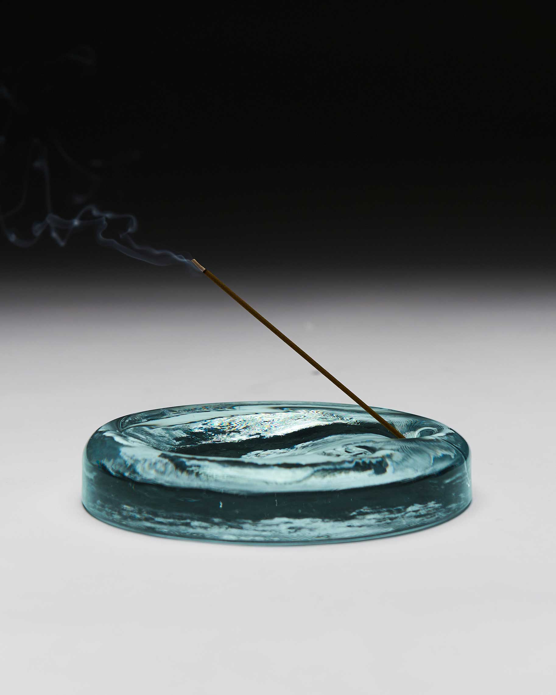 Magical Lake Incense Burner Upcycled Petroleum