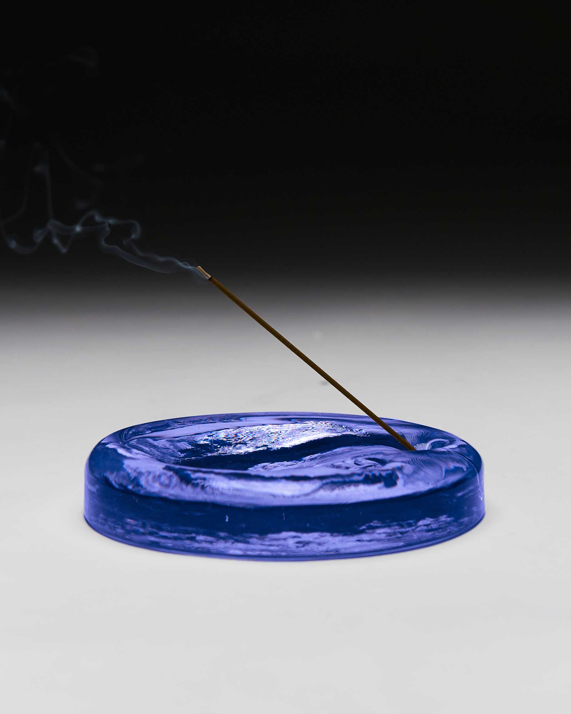 Magical Lake Incense Burner Upcycled Purple