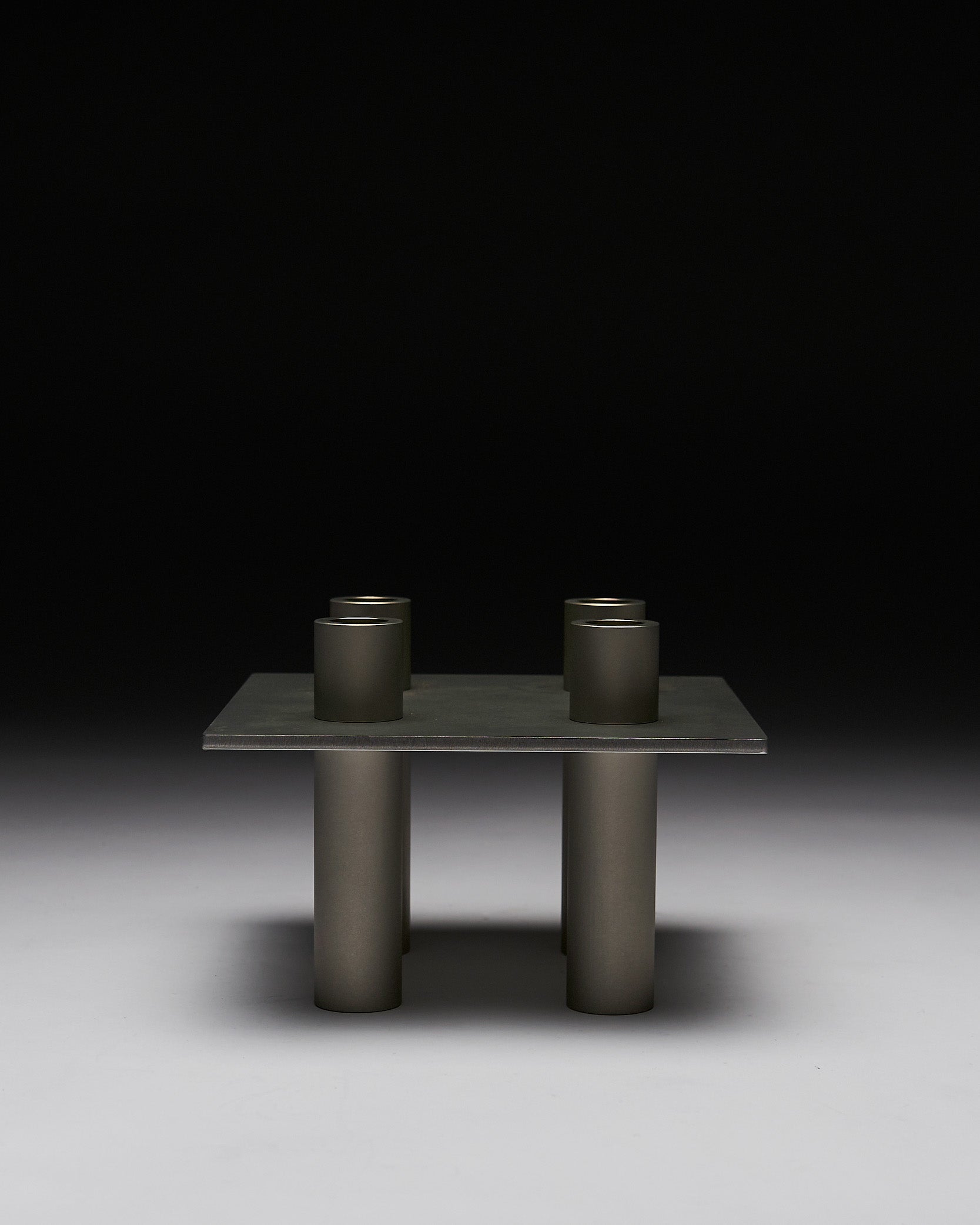 P-L 07 Candle Holder Silver