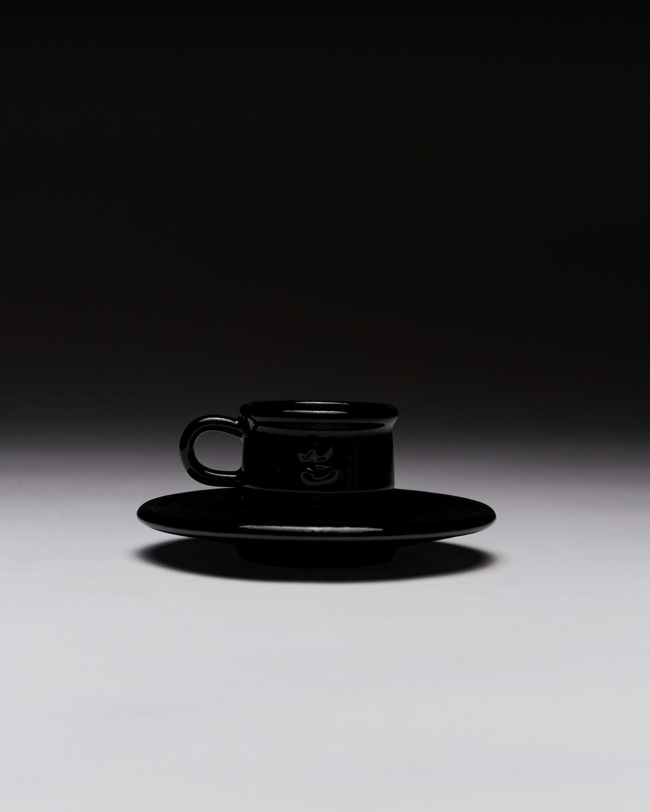Kantine Saucer Set Black