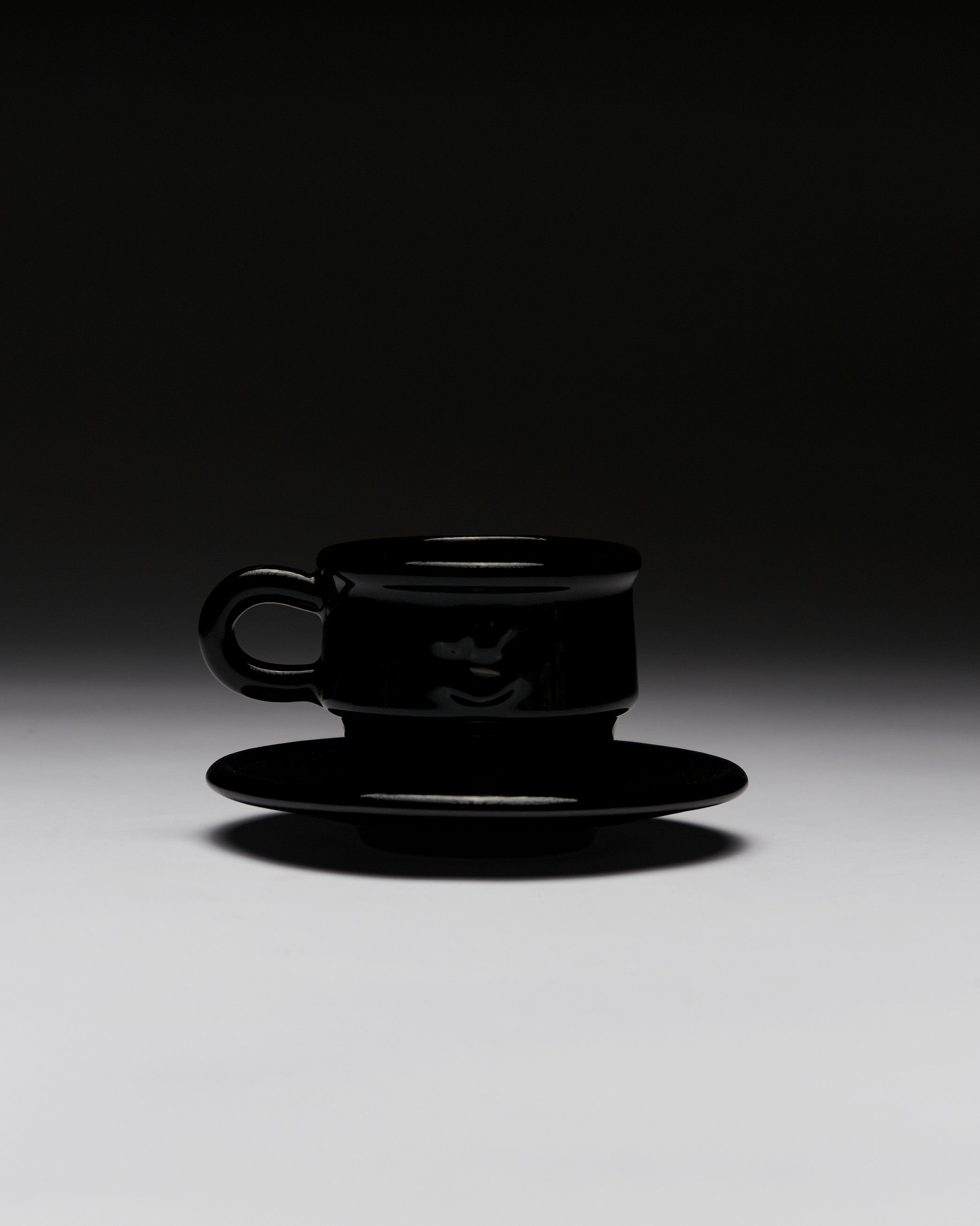 Kantine Saucer Set Black