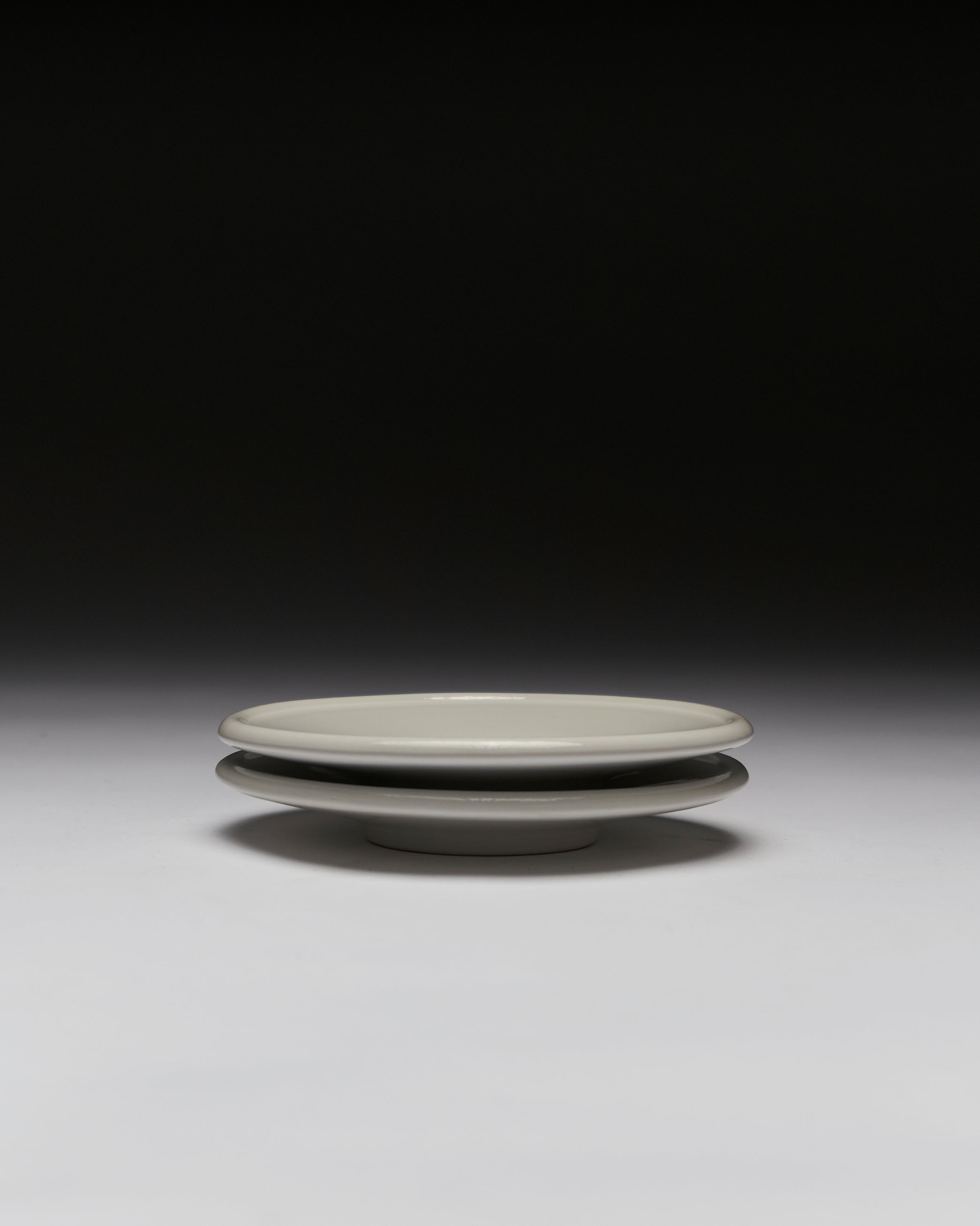 Kantine Saucer Set White