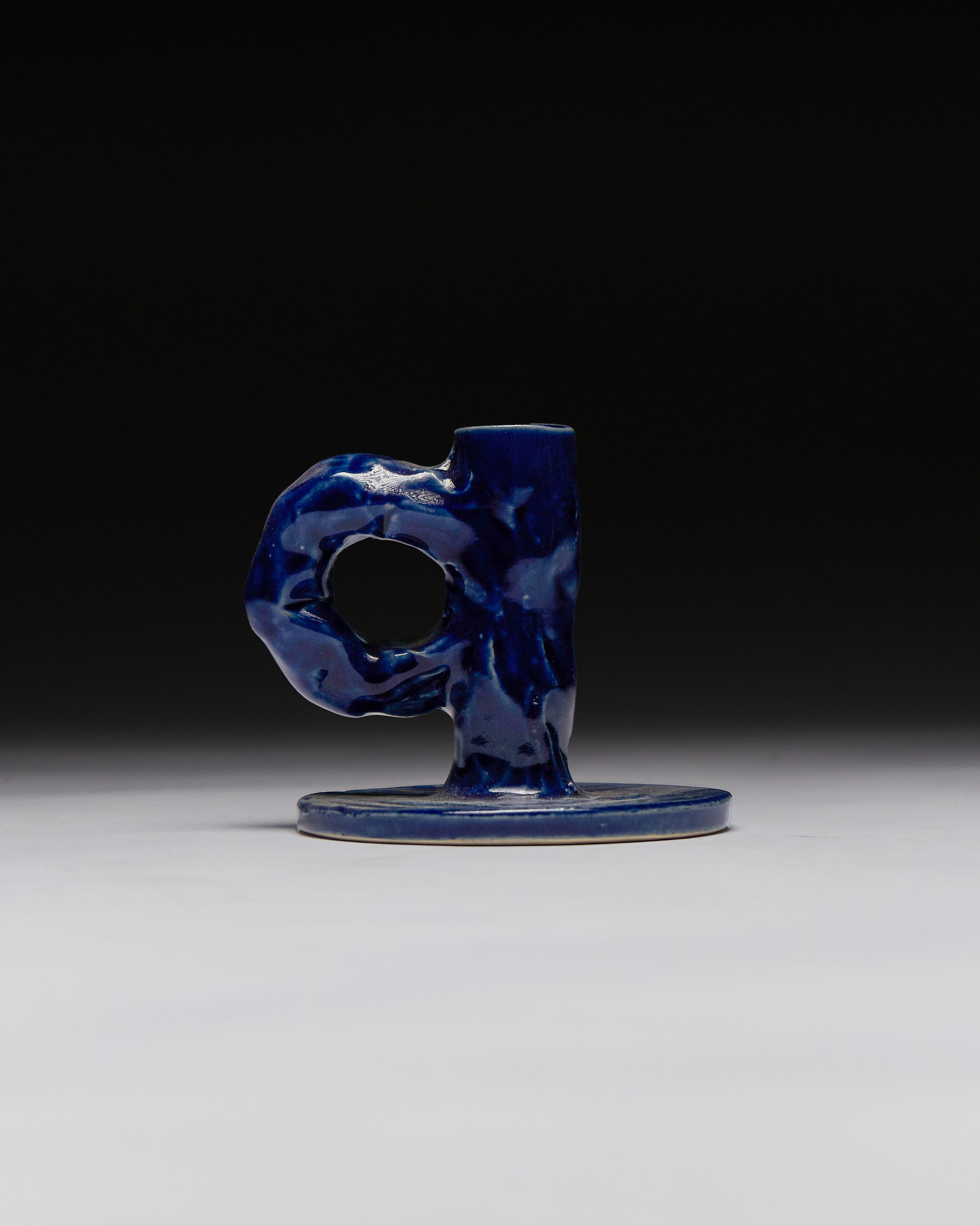 Studio Candlestick Dark Blue